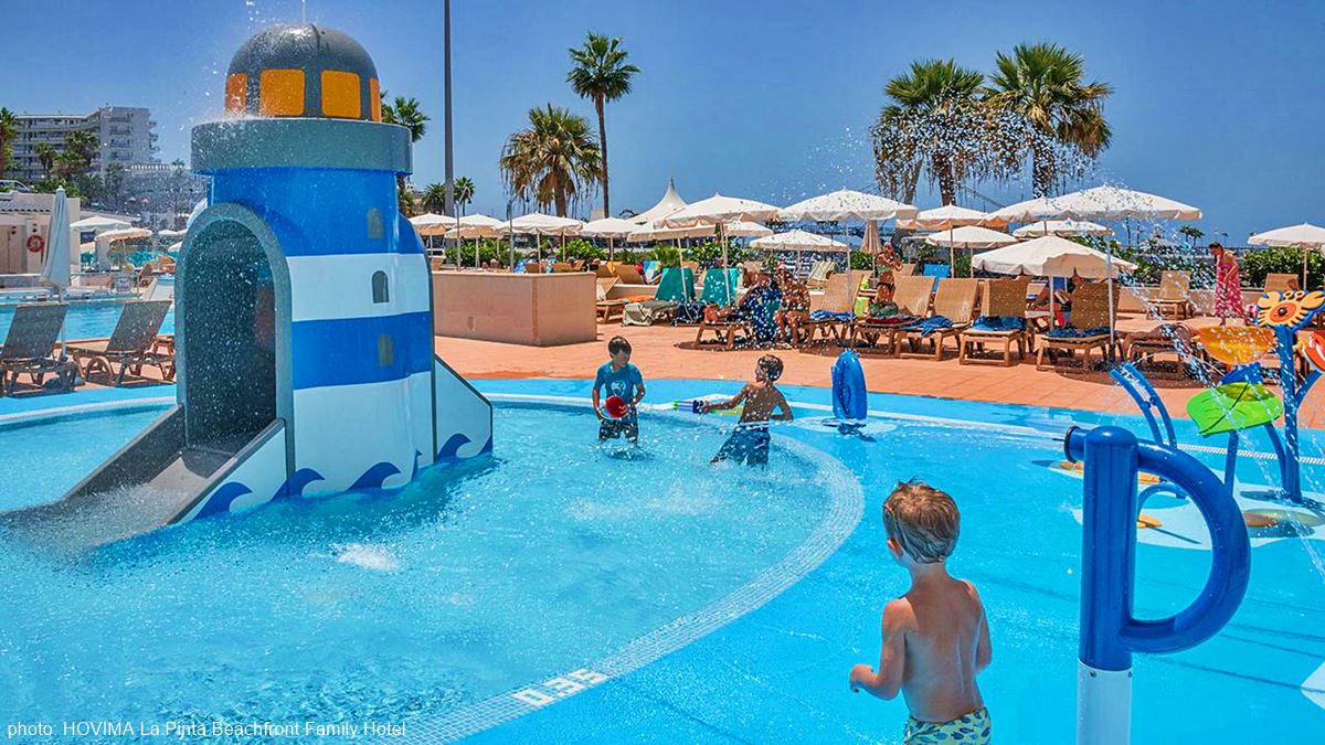 HOVIMA La Pinta Beachfront Family Hotel swimming