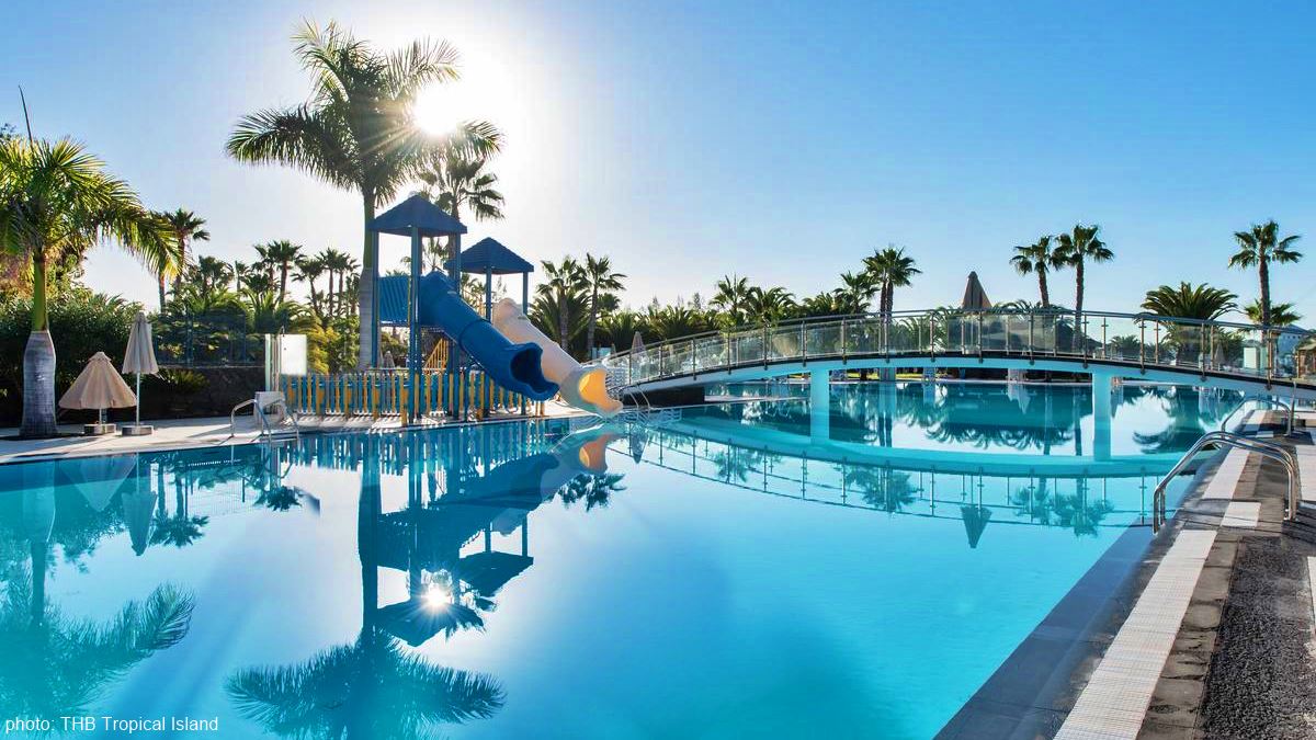 THB Tropical Island swimming