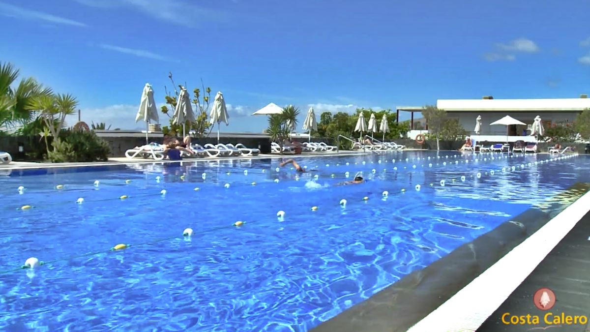 Costa Calero swimming